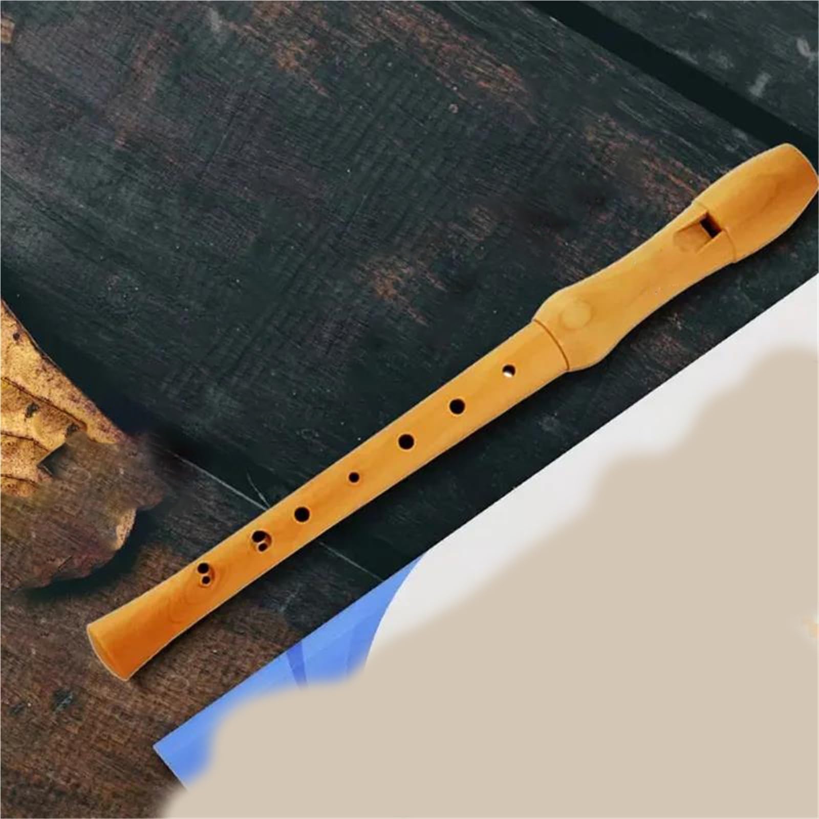 Flet Prosty 8 otworowy Drewniany Flet Prosty W Stylu Angielskim Instrument Dla Początkujących(3/4)