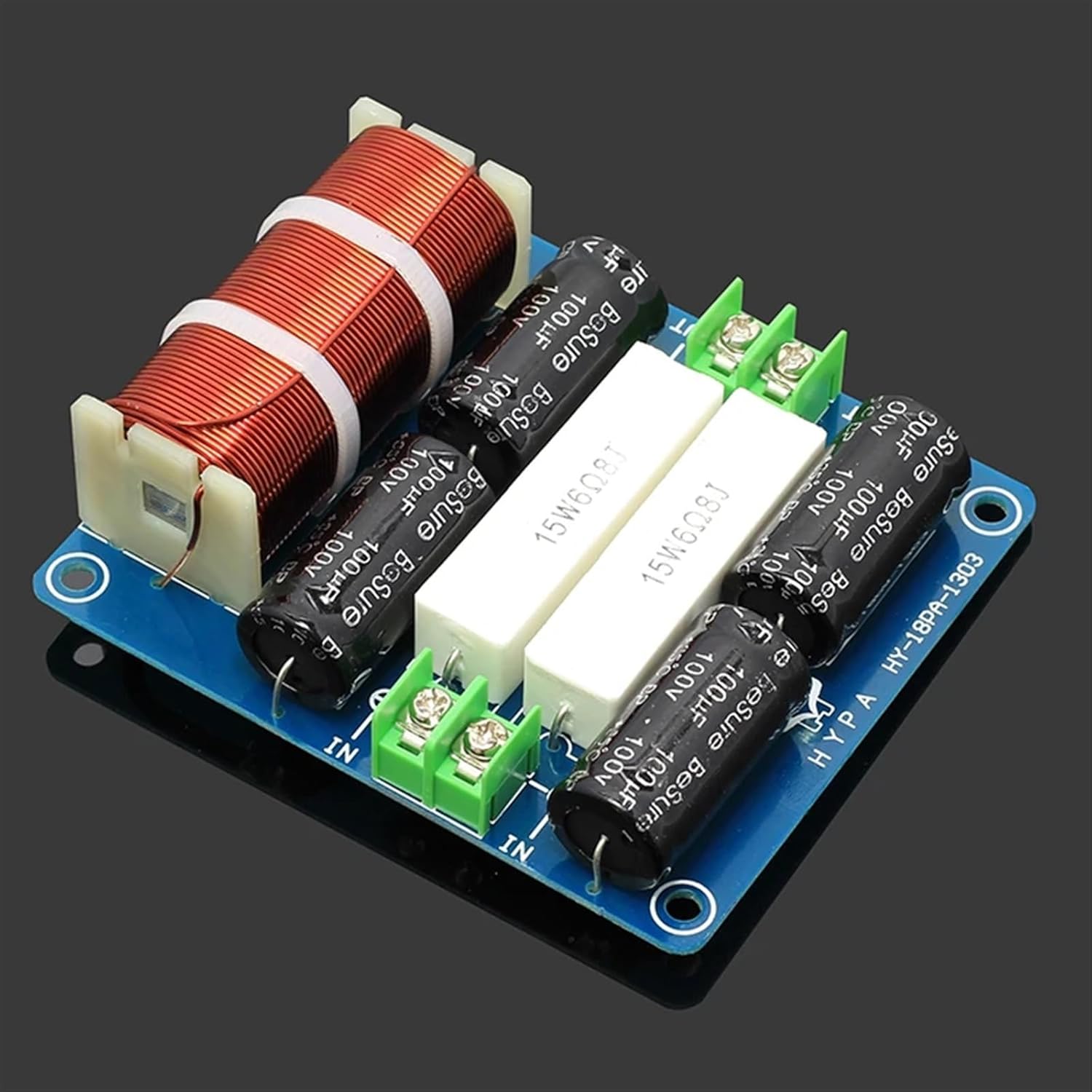 1 PCS 200W 10-Inch Subwoofer RC Filtering Bass Speaker 300HzFrequency Divider Home Theater HiFi Stereo Audio Crossover Filter