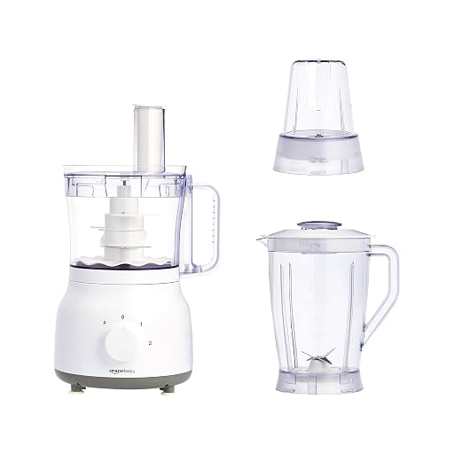 MockWares Basics 600W Food Processor and Mixer