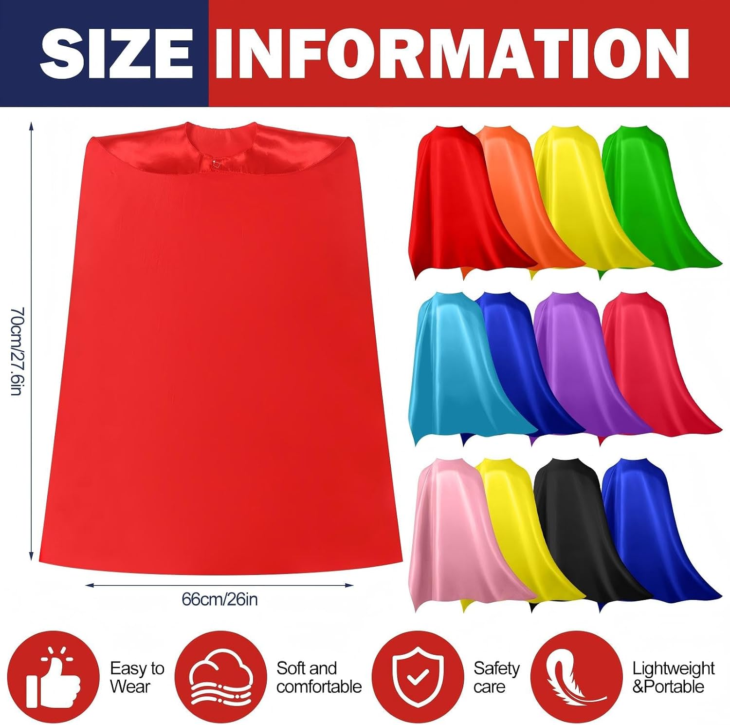 Sosation Hero Masks and Capes for Kids Party Favors DIY Hero Masks Capes for Birthday Dress up Halloween Costume Toys Gifts(24 Pcs)