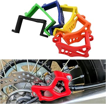 Motorcycle Plastic Rear Brake Caliper Guard Compatible with CR CRF 125R 250R 450R 250X 450R 250RX 450RX 2002-2022 CRF450L 2019-2022