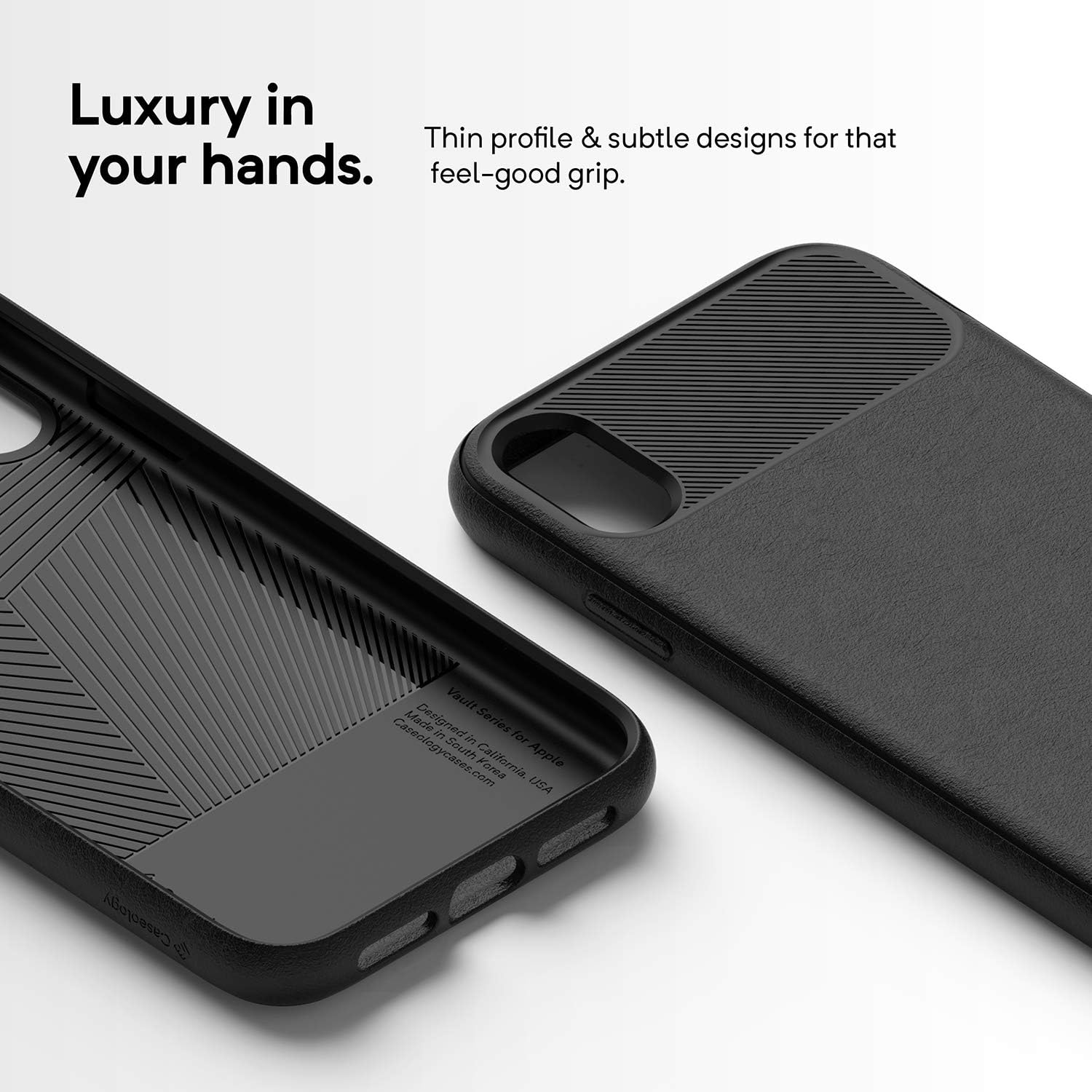 Caseology Vault for iPhone XR Cases for iPhone XR Case(2018) - Black