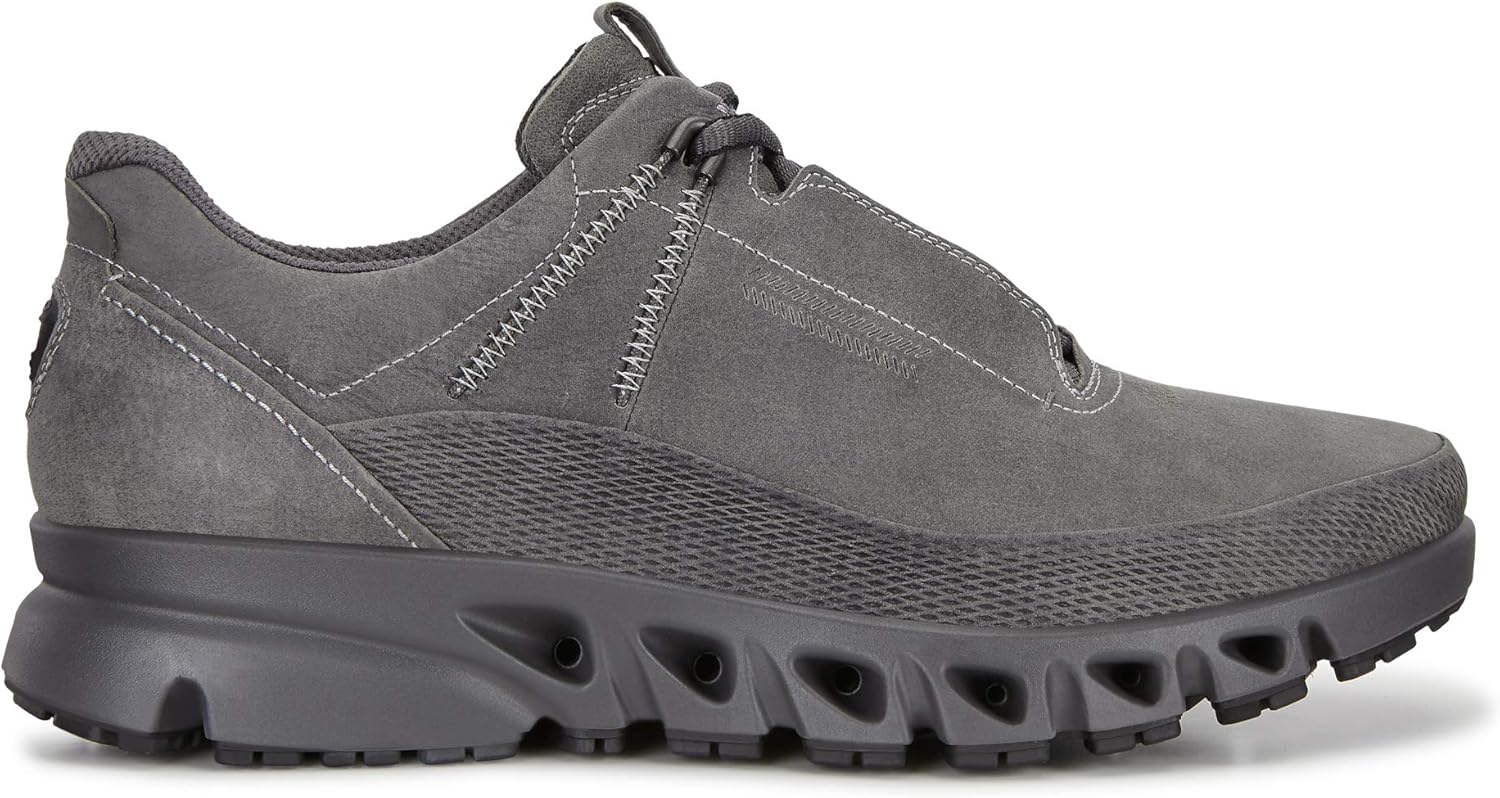ecco mens Multi Vent Shoes 8-8.5 Titanium