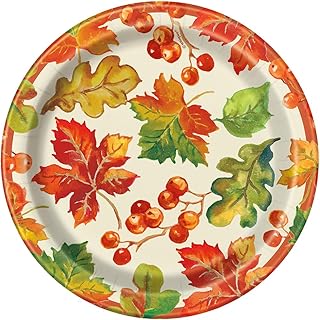 Round Dessert Paper Plates - 7