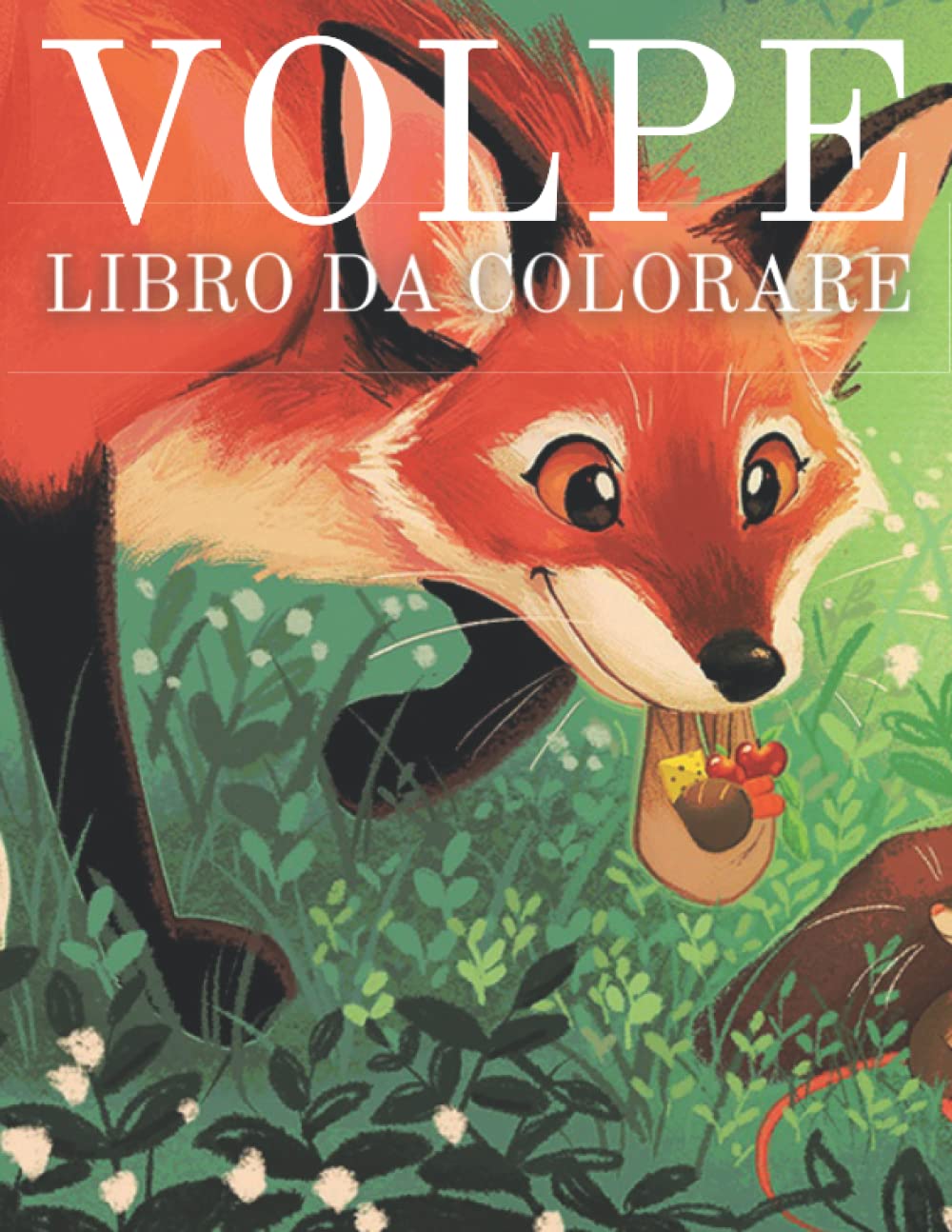 Volpe Libro Da Colorare Libro Da Colorare Volpe Per Ragazzi E Ragazze 