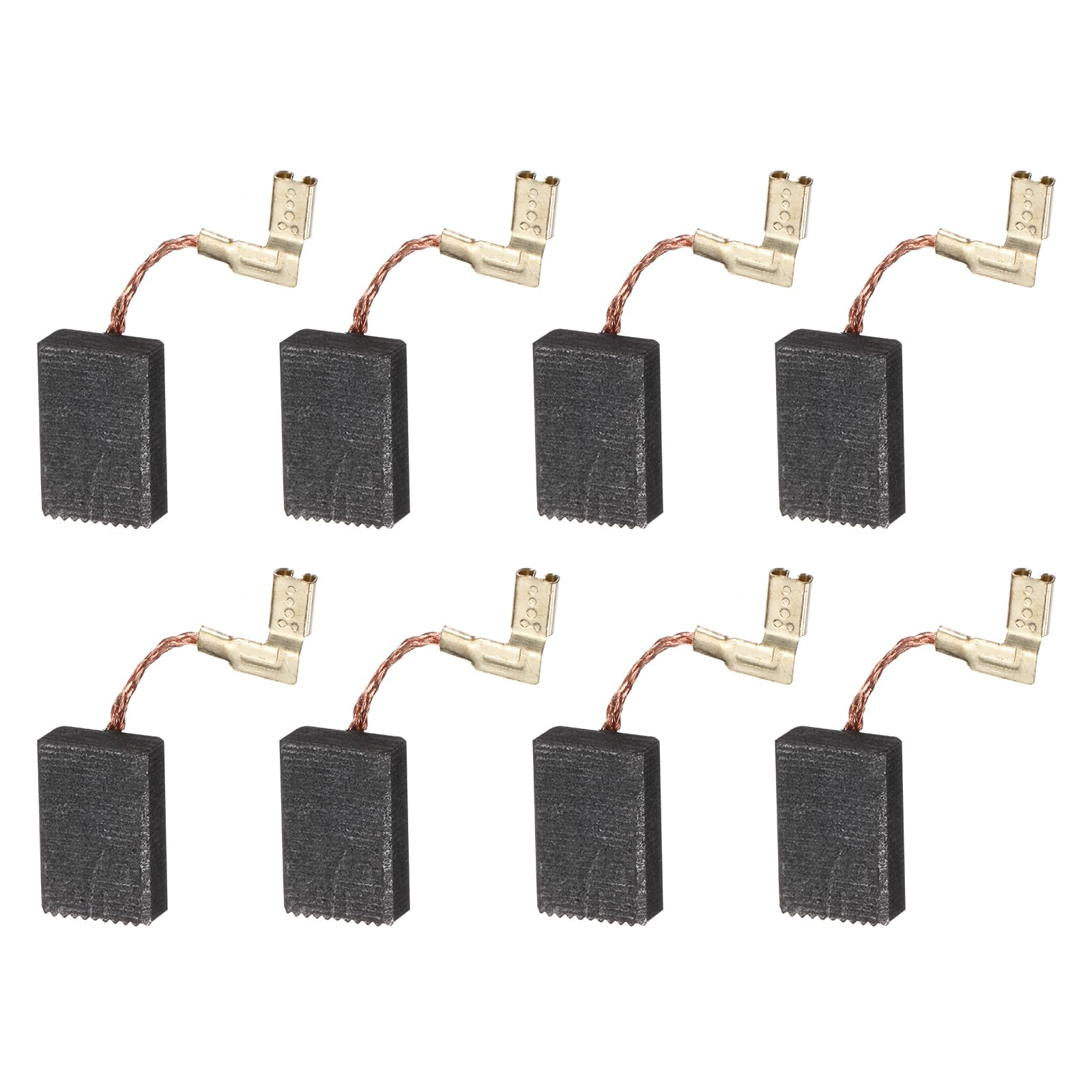 sourcing map 8 Pack CB325 Carbon Brushes Set Replaces 16x11x5mm for Most Power Tools Electric Hammer Drill Motor Circular Saws Replacement Part