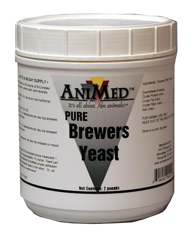 Suplemento para Equinos ANIMED Brewers Yeast Pure em Pó 907 g