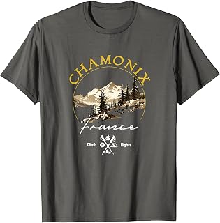 Chamonix Retro Vintage Apparel - Chamonix Souvenir T-Shirt