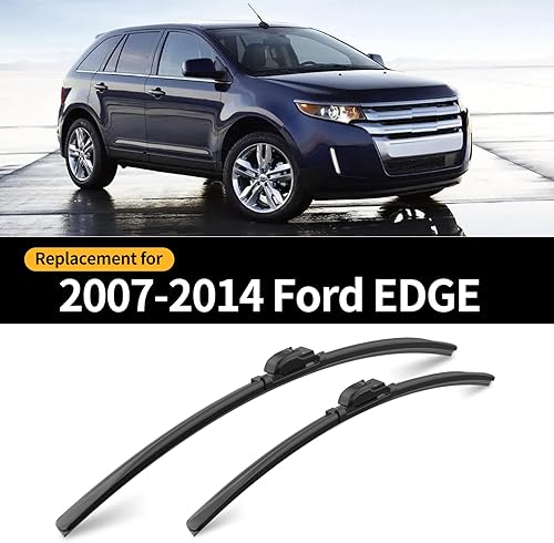 Miniatura 2 de GARDIMU Escobillas de repuesto para Ford EDGE 2007-2014 calidad original de fábrica para limpiaparabrisas delantero y trasero, 26 pulgadas, 20