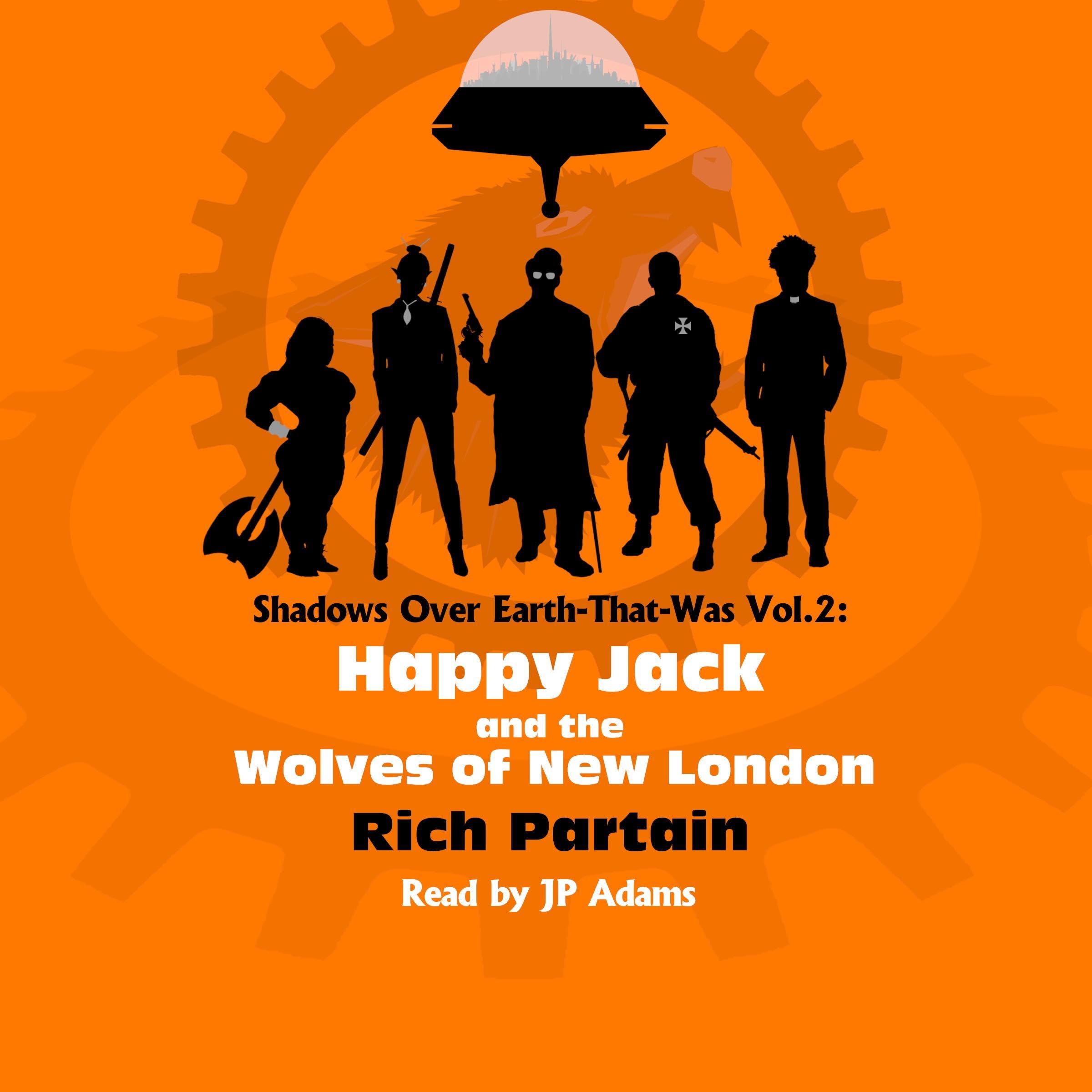 Cover art for Happy Jack and the Wolves of New London