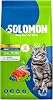 Super Premium 9 Kg Salmon Cat Food with Solomon Adult Salmon - Hypoallergenic - Low Grain - High Animal Protein - Hair Loss Blocker - Easy Digestible - Cat Food