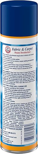 Miniatura 2 de Arm & Hammer 3320000514CT Desodorizador de espuma para tela y alfombra, aroma fresco, aerosol de 15 onzas (caja de 8)
