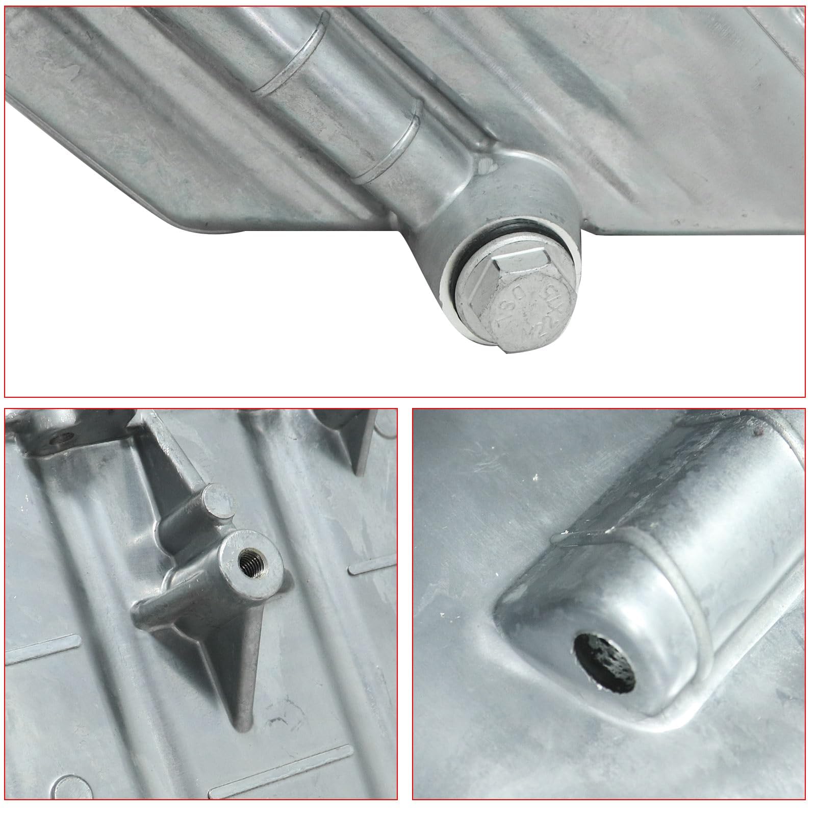Ölwanne Kompatibel mit Smart Fortwo Cabrio Coupe 451 1.0 L Aluminiumgussbehälter Motorölwanne 1320100013 A1320100013