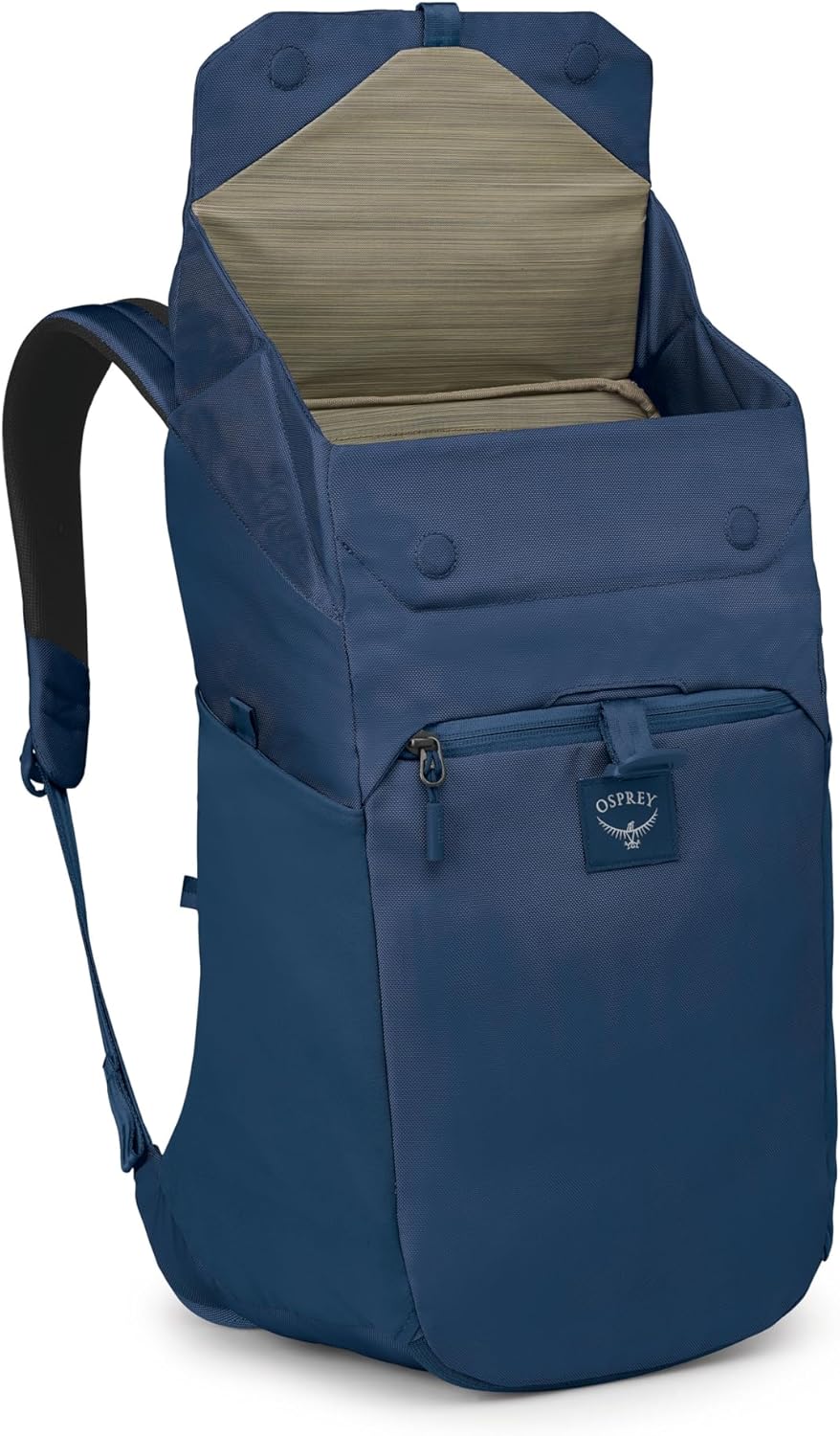 Osprey Aoede Slim SyncPack Backpack with Laptop Sleeve, Antique Blue