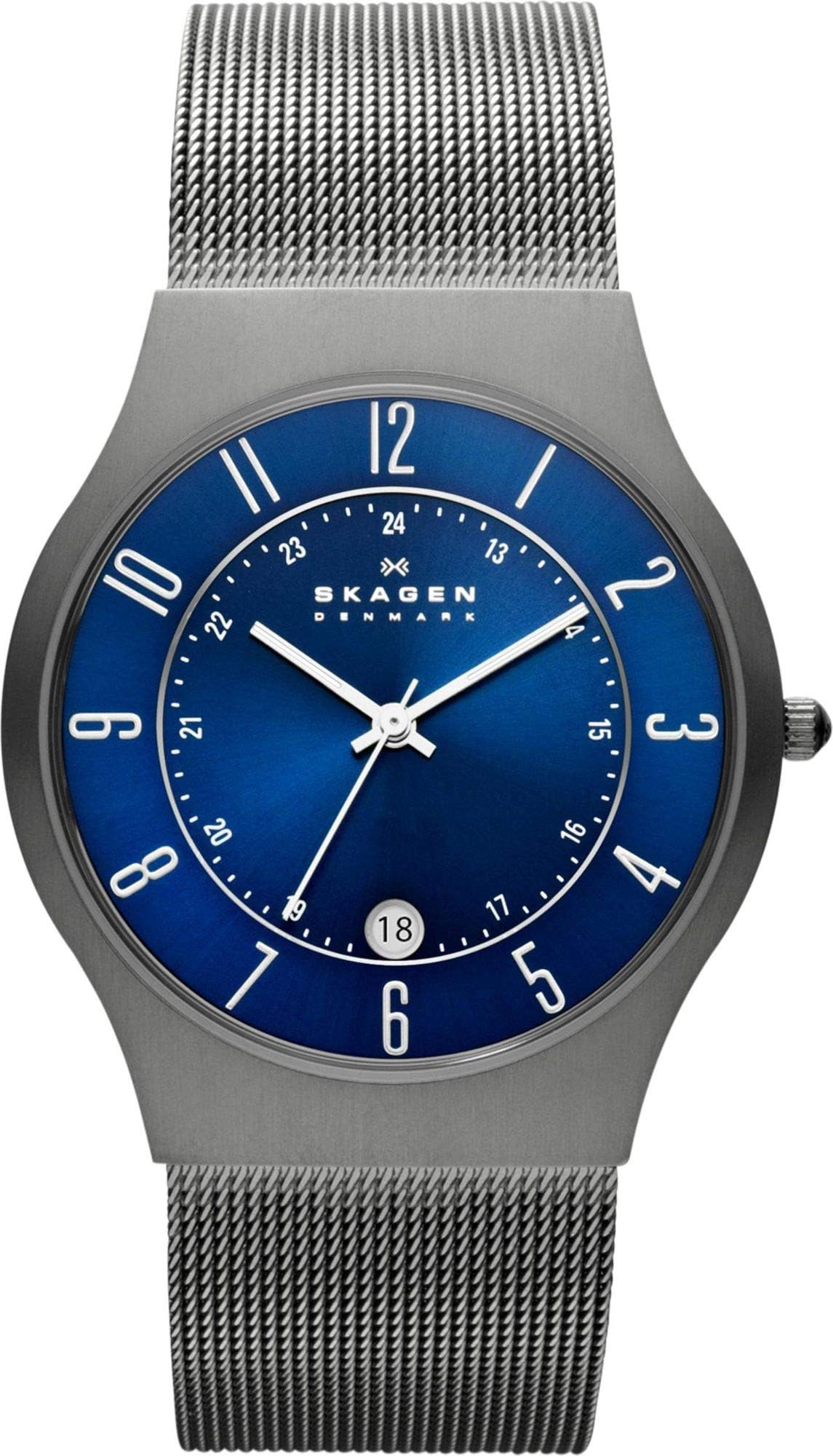 Signatur Lille Watch for Women, Silver Tone Quartz Two Hand Movement with Stainless Steel or Leather Strap