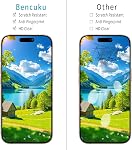 2 Pack Screen Protector for iPhone 17 6.3 Inch Tempered Glass Film, 9H Hardness, Anti Scratch, Bubble Free