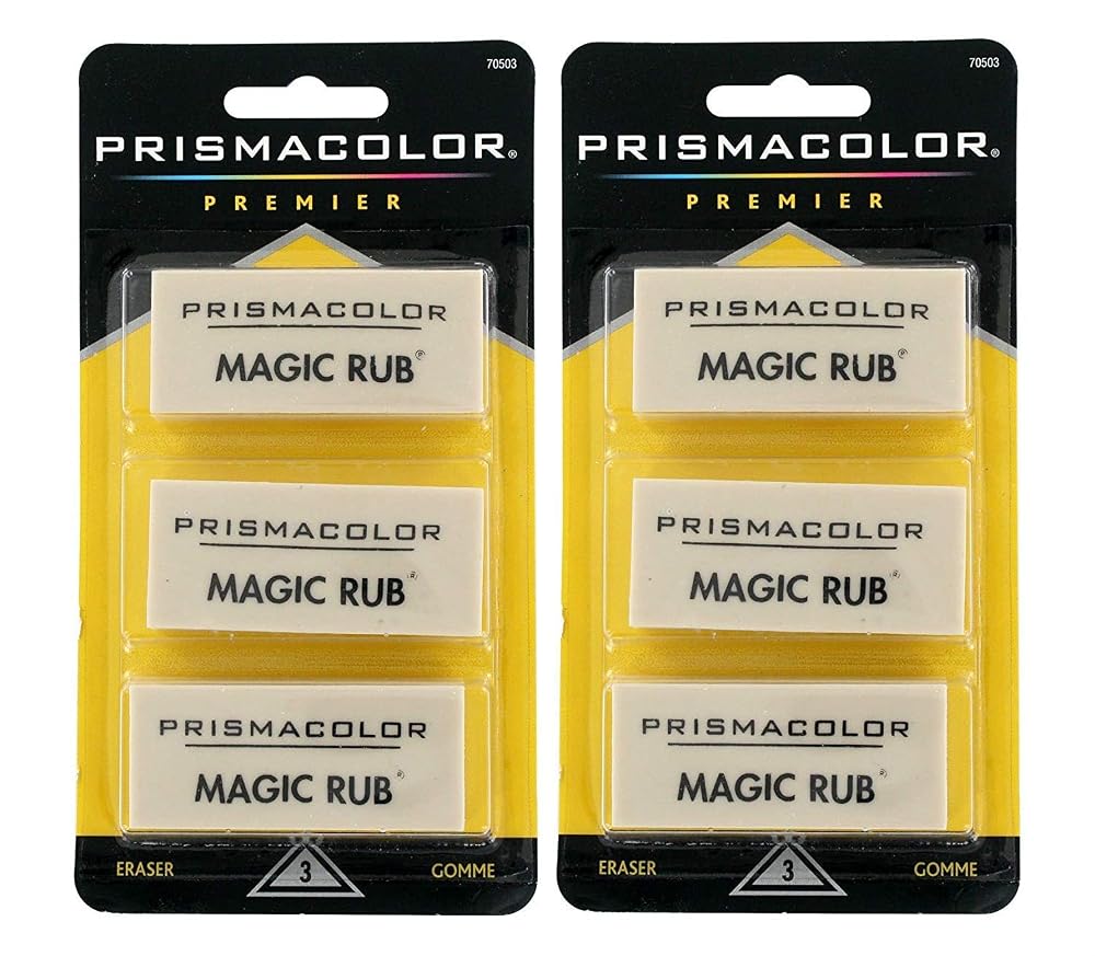 Magic Rub Eraser (SAN70503),12 Pack