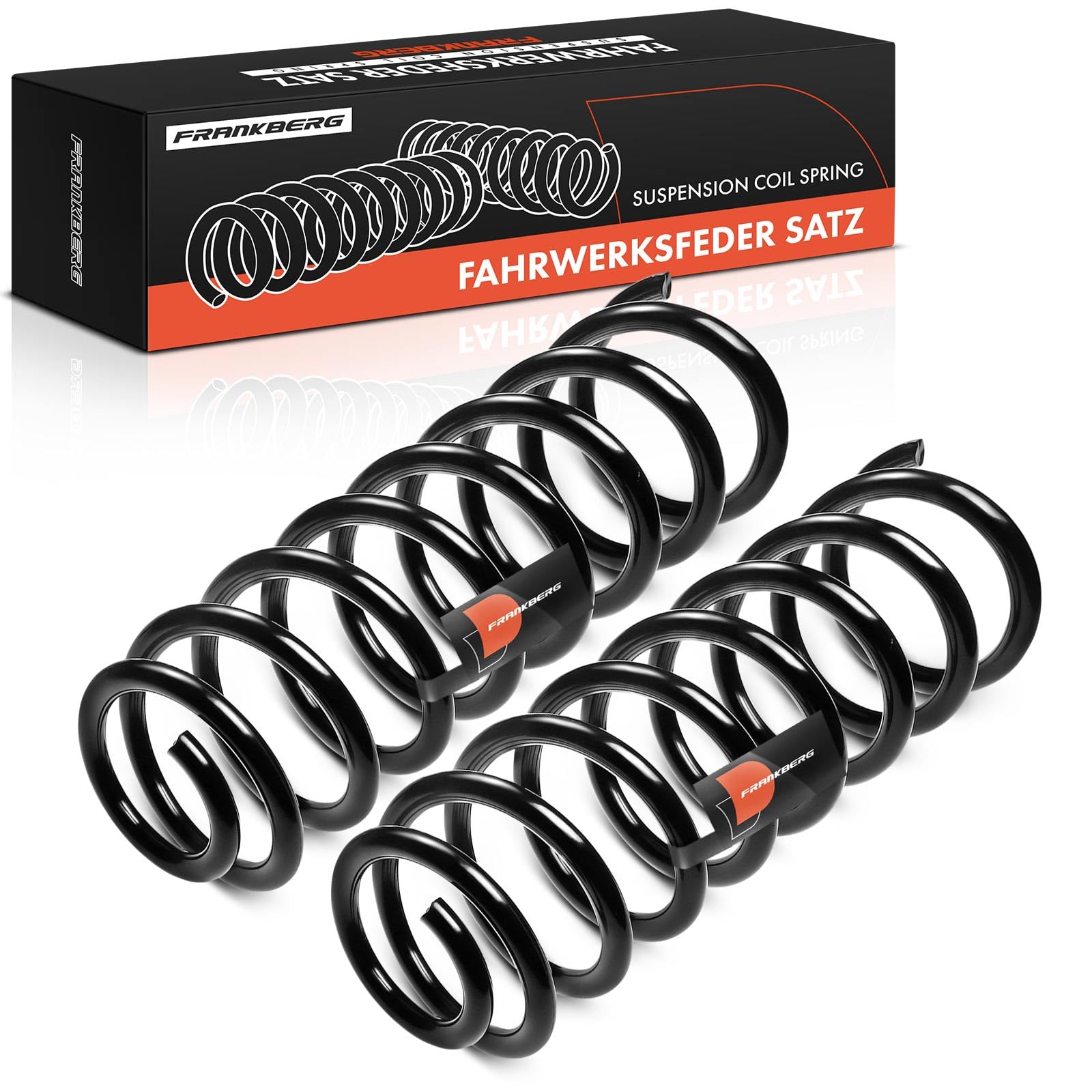 Frankberg 2x Ressort de suspension Remplacer# RC5885,8200357085 | Compatible avec M.e.g.a.n.e II Break KM0/1 1.6 16V 1.6 1.5 dCi 1.4 1.9 dCi 1.6 16V Hi-Flex 2.0 2.0 dCi 2003-2009