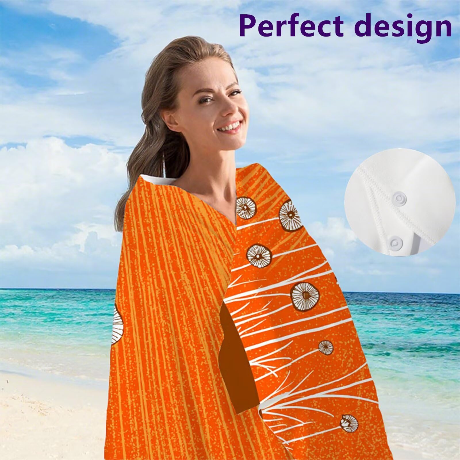 Duży ręcznik plażowy 100 x 200 cm, ręcznik z mikrofibry szybkoschnący ręcznik gimnastyczny, ręczniki kąpielowe bez piasku, kompaktowe ręczniki plażowe mężczyźni kobiety dzieci do sportu, pływania z