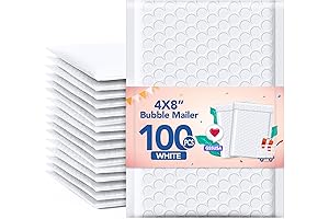 GSSUSA Self Seal Bubble Envelopes, Perfect for Small Business Shipping