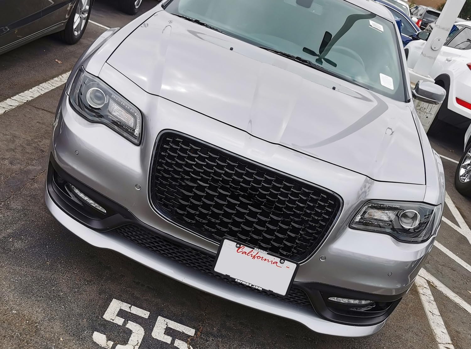 Amazon | iJDMTOY ドリル不要 フロントグリル メッシュマウント