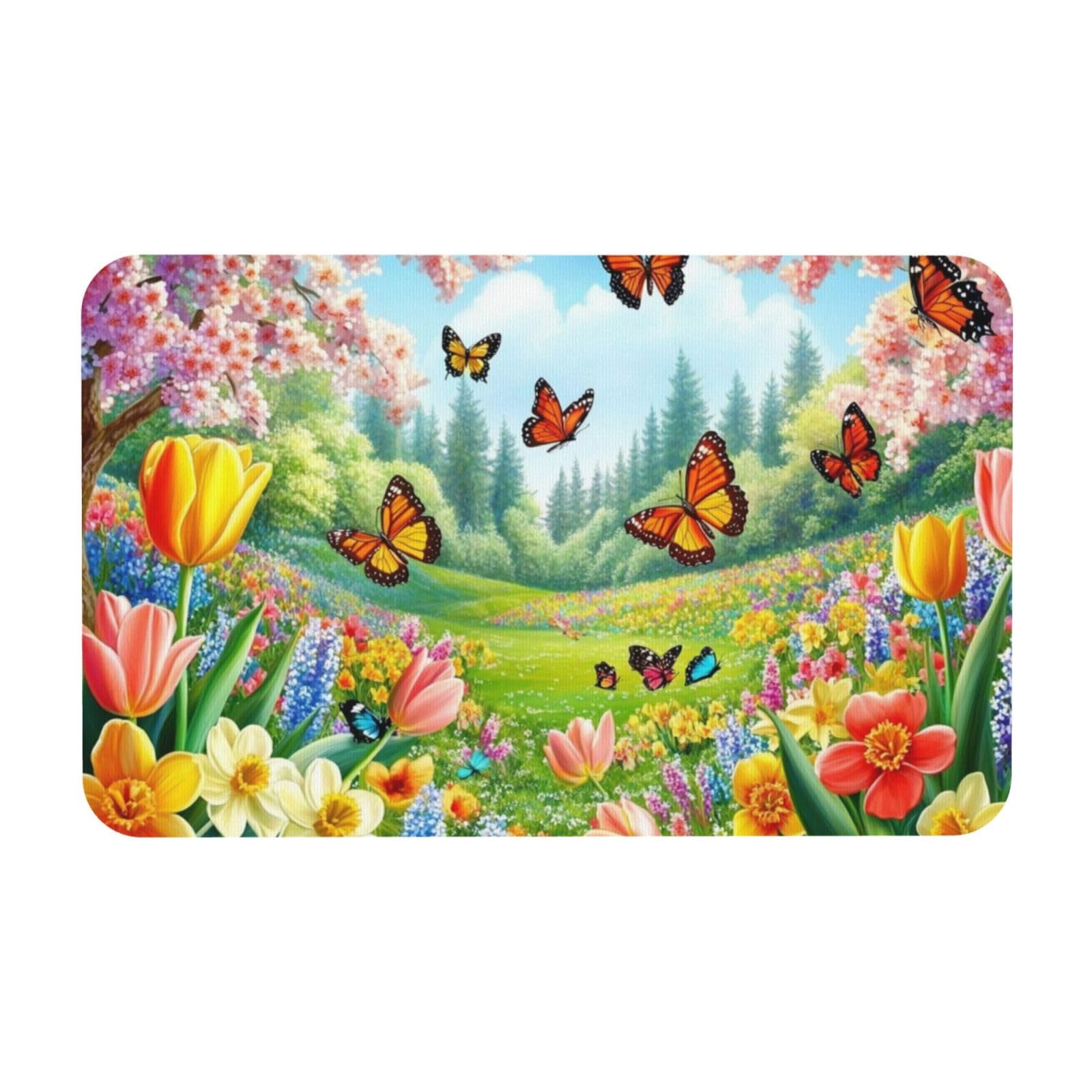 Tapis de bain antidérapant anti-glisse 50x80 pour sol humide de cuisine