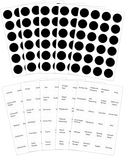 Miniatura 5 de Bekith Paquete de 20 latas magnéticas para especias de almacenamiento, tapa superior transparente con tamiz o vertido, magnético en refrigerador y