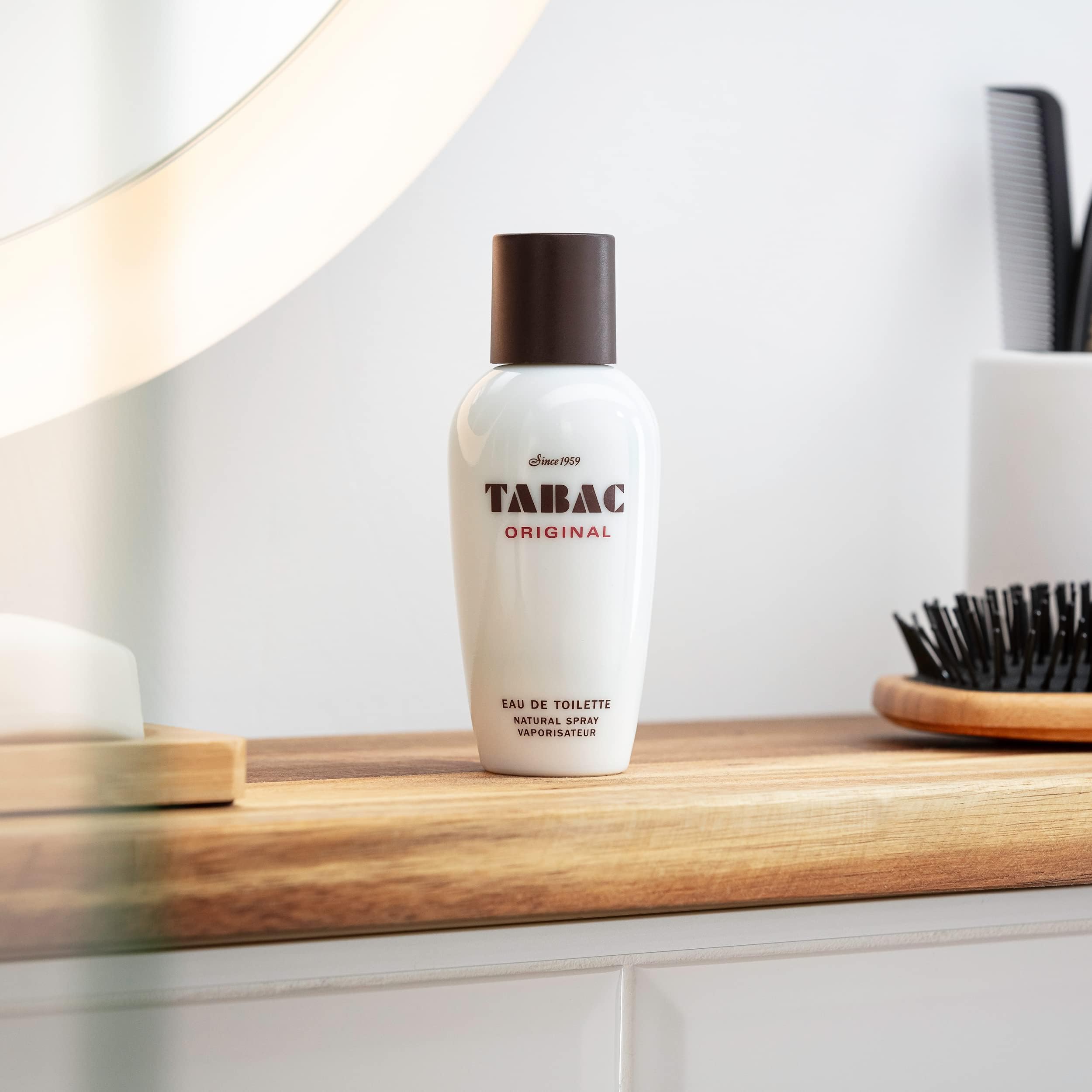 Tabac® Original | Eau de Cologne – Originale dal 1959 – Fresco speziato – cura maschile discreta – profumo da uomo senza tempo | 100 ml spray naturale vaporizzatore