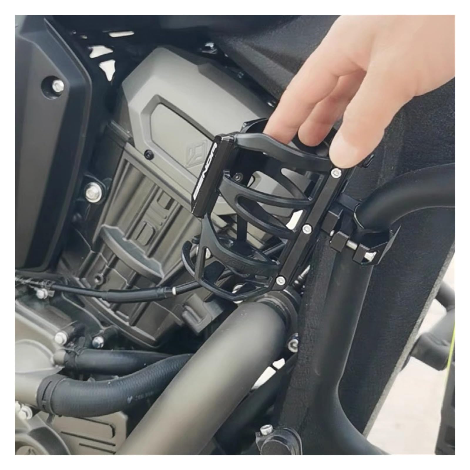 Portavasos para Bebidas y Botellas de Agua para Motocicletas CFMOTO CF 450MT Ibex 450 800 MT 450 IBEX450 IBEX800 800MT(Azul)
