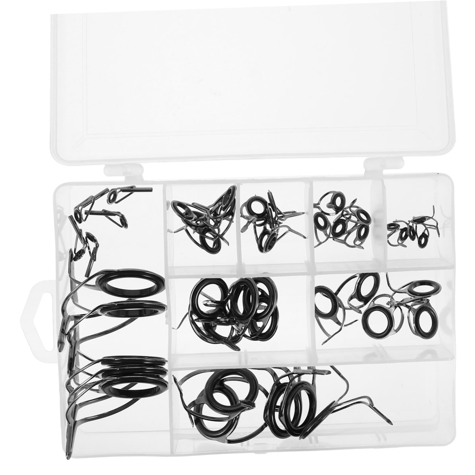 BESPORTBLE 45pezzi Kit Riparazione per Canne Carbonio per e Compatibile Canne e Facile Installazione e