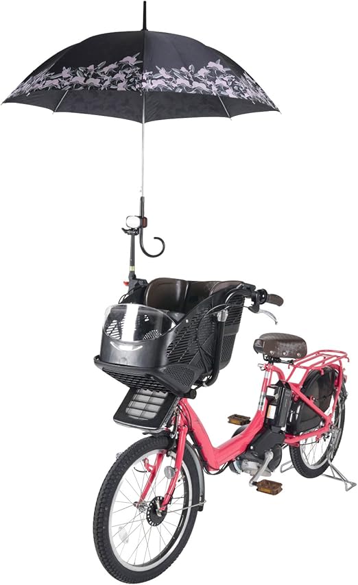 Amazon 第一精工 Ds かさキャッチ 前子供のせ付き自転車 シルバーカー対応 ブラック No 6 かさキャッチ 傘スタンド グレー セット買い 第一精工 スポーツ アウトドア
