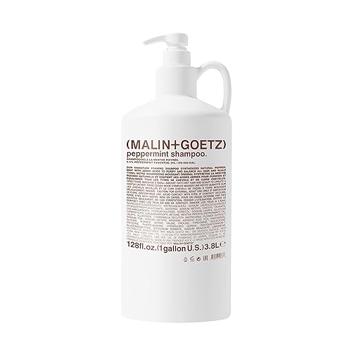 Malin + Goetz Shampoo Champú natural unisex para limpiar e hidratar, el tratamiento del cuero cabelludo nutre y restaura la textura saludable para