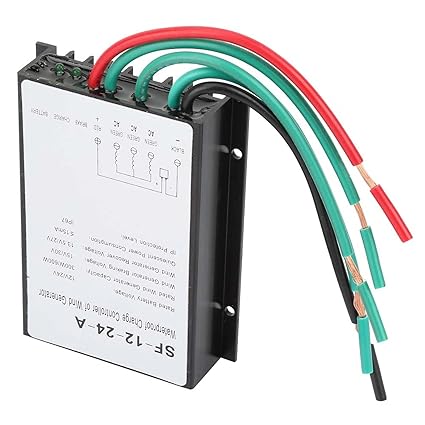 Wind Turbine Controller, Waterproof Wind Turbine Controller, Anti-Reverse for Killing Lamp Solar Street Lamp Solar Power Station System Courtyard Lamp