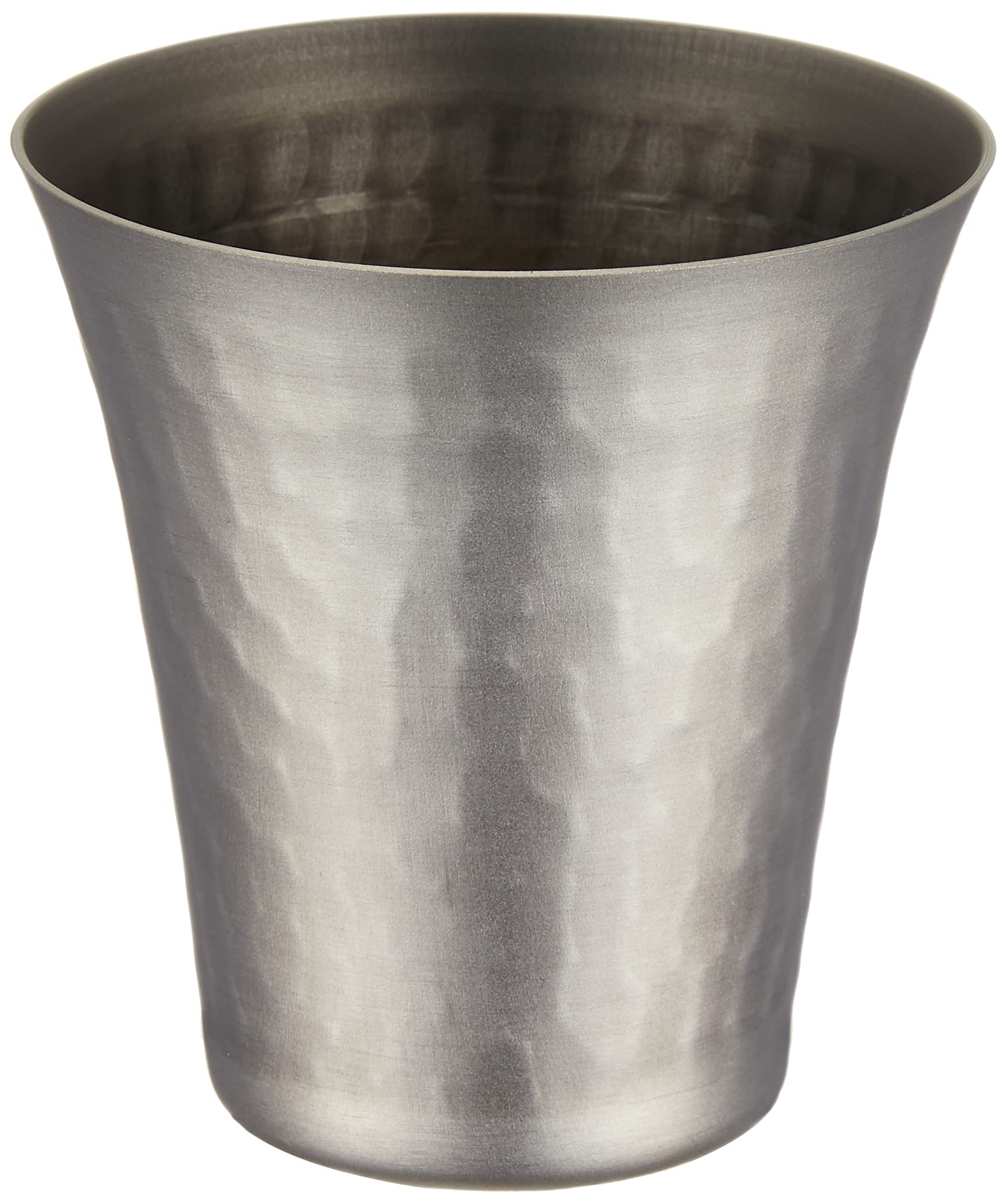 Tsubame Sanjo Titanium Sake Glass, Hammered