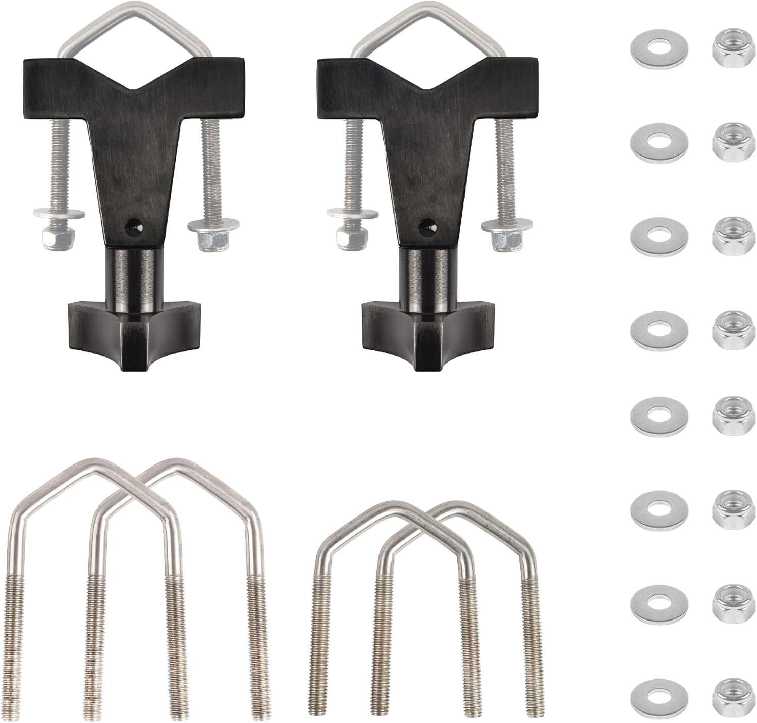 higehio High Lift Jack Mount, Aluminum Hi Lift Jack Tube