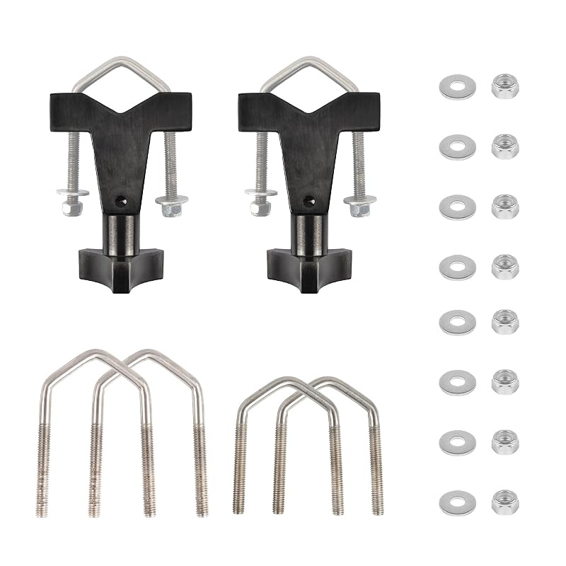 Suporte de Alumínio para Macaco Hi-Lift em Tubos de 2,5 a 6,4 cm higehio CK0015