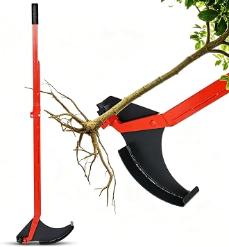 Heavy Duty Tree Puller for 14-2" Woody Stems Sapling Puller Tool Ideal for Trees, Shrubs, Vines & Thorns with Large Root Systems