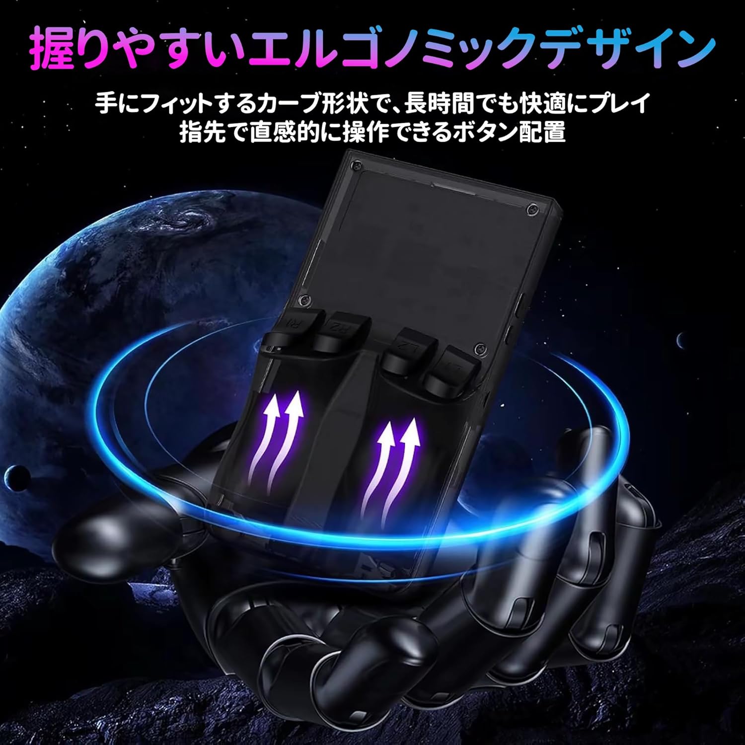 R36MAX 携帯ゲーム機 ポータブルゲーム機 4インチ720&times;720 IPS HD ハンドヘルドゲームコンソール エミュレーターゲ