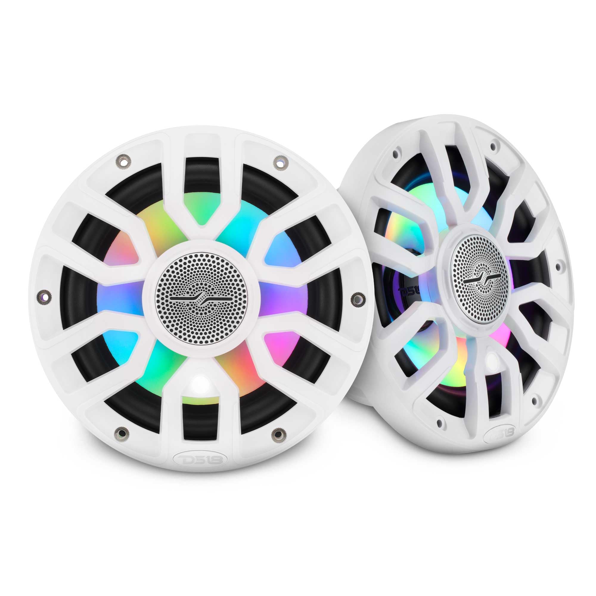 Amazon.com: DS18 NXL-IQ7.7/WH 7.7” Marine Coaxial Speakers with