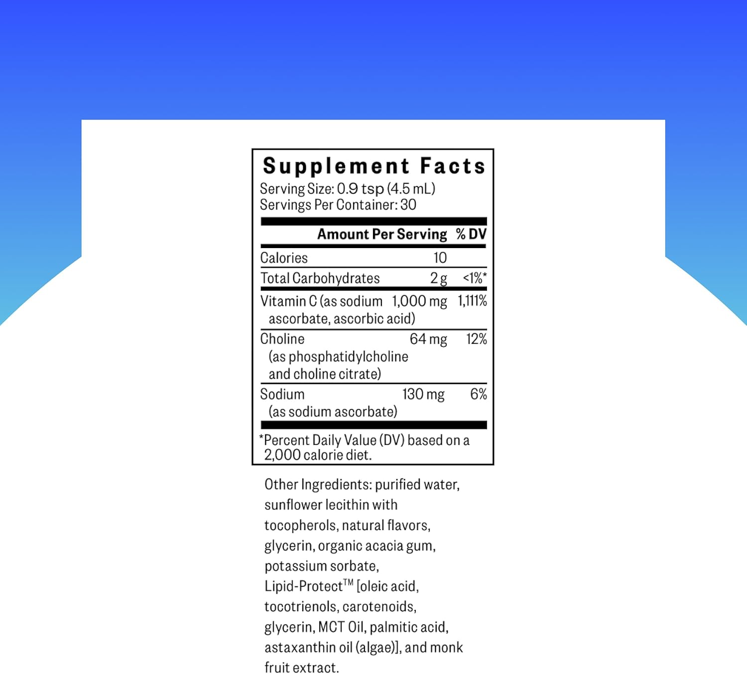 Optimal Liposomal Vitamin C - Lemon Zest | Non-Soy Non-GMO | 1,000 mg Liposomal Vitamin C per Serving |5 oz | 30 Servings