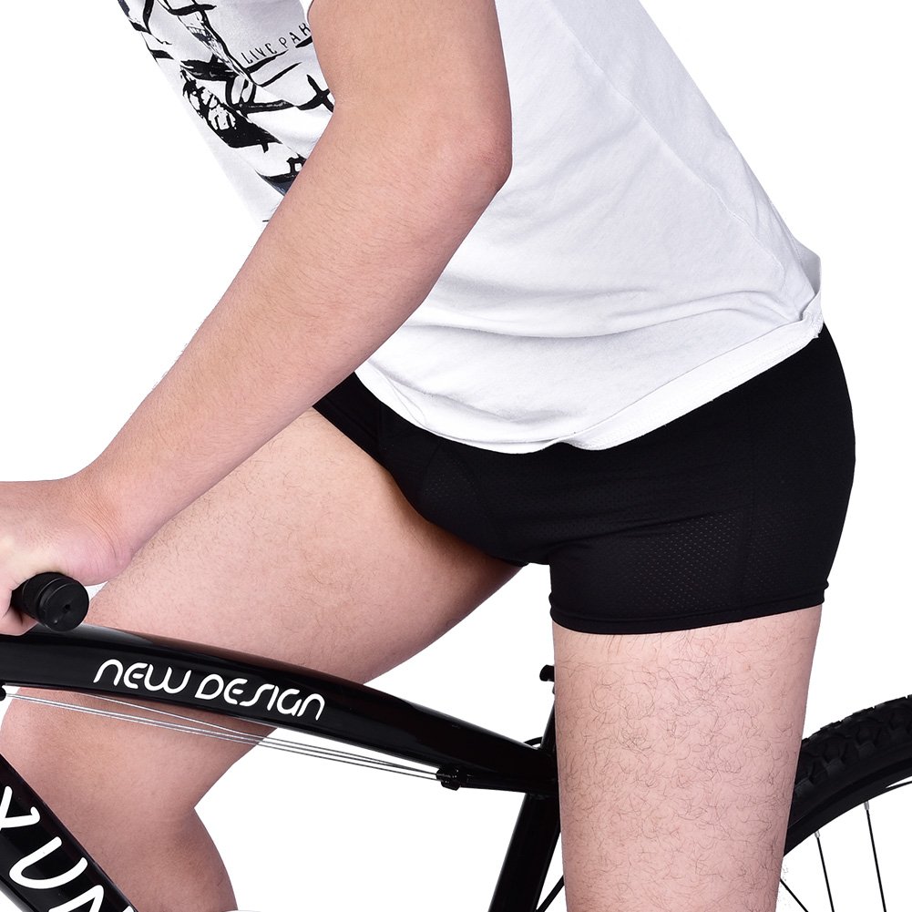 Męskie spodnie rowerowe 3D, wyściełane, żelowe spodnie rowerowe 3D, dla mężczyzn i kobiet, unisex, do jazdy na rowerze, spodnie, oddychające, szybkoschnące, do użytku na zewnątrz - M, L, XL, XXL, XXXL