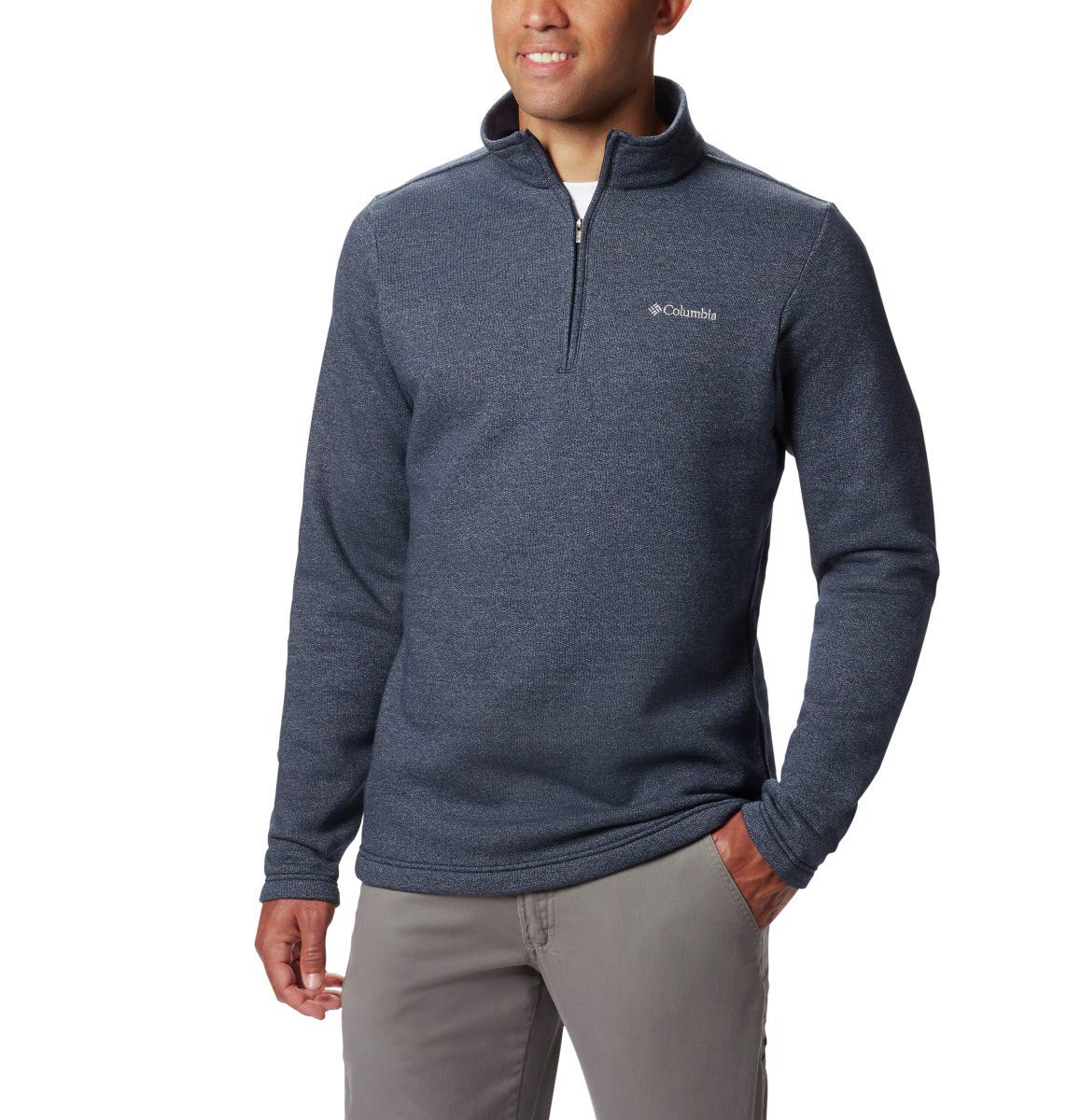 Columbia Men's Big Great Hart Mountain III Big &amp; Tall Half Zip
