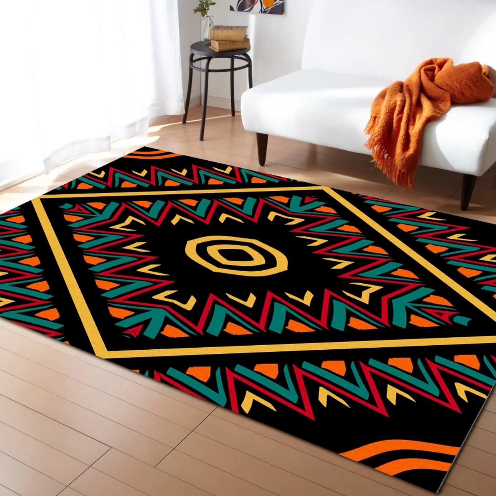 Tapis enfants 180x280 cm en polyester doux pour salle de jeux et chambre