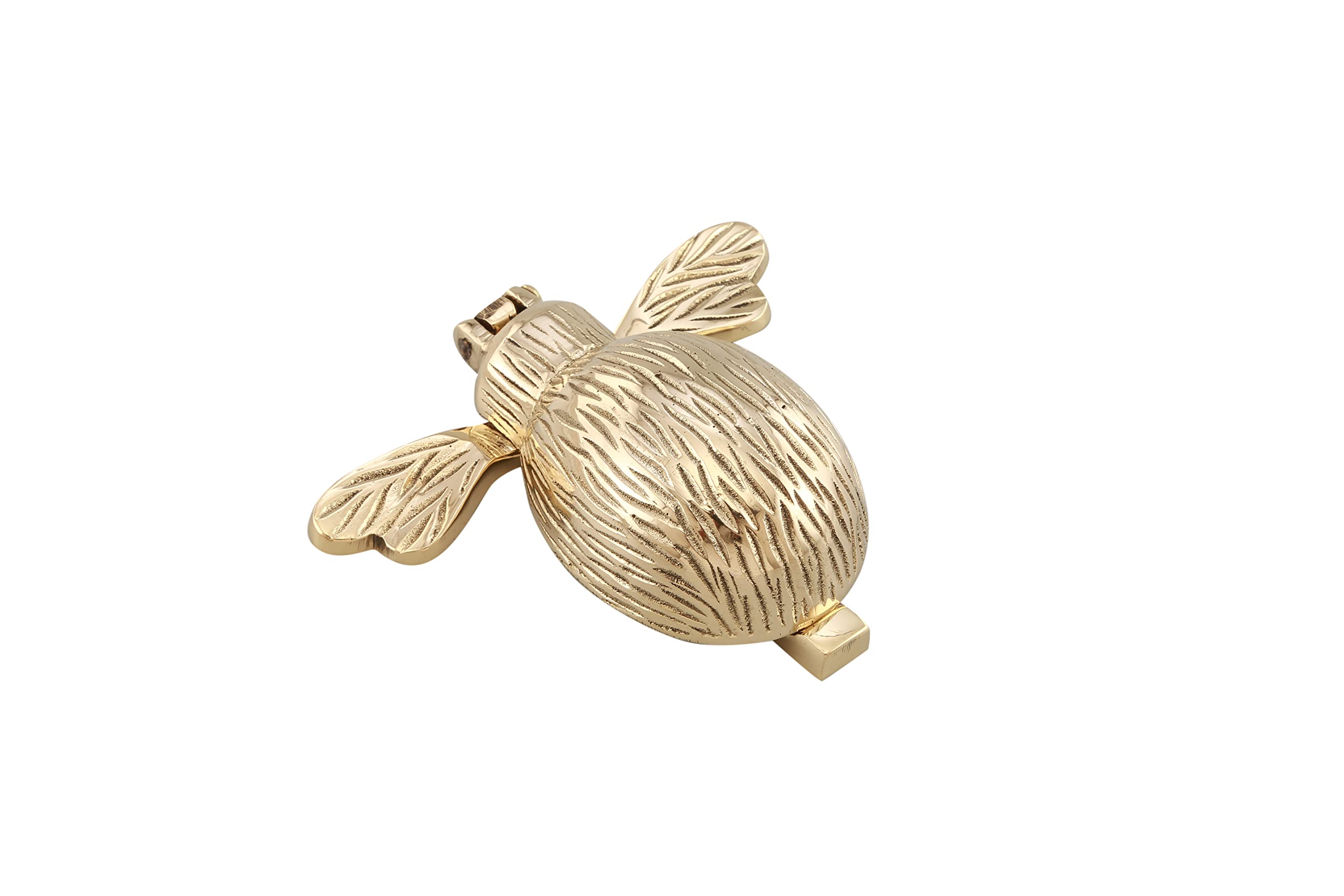 Fenzo Bumble Bee Door Knocker, Vintage Antique Solid Brass Front Door Knocker, Adds Touch of Country Style Charm & Elegance - Image 3