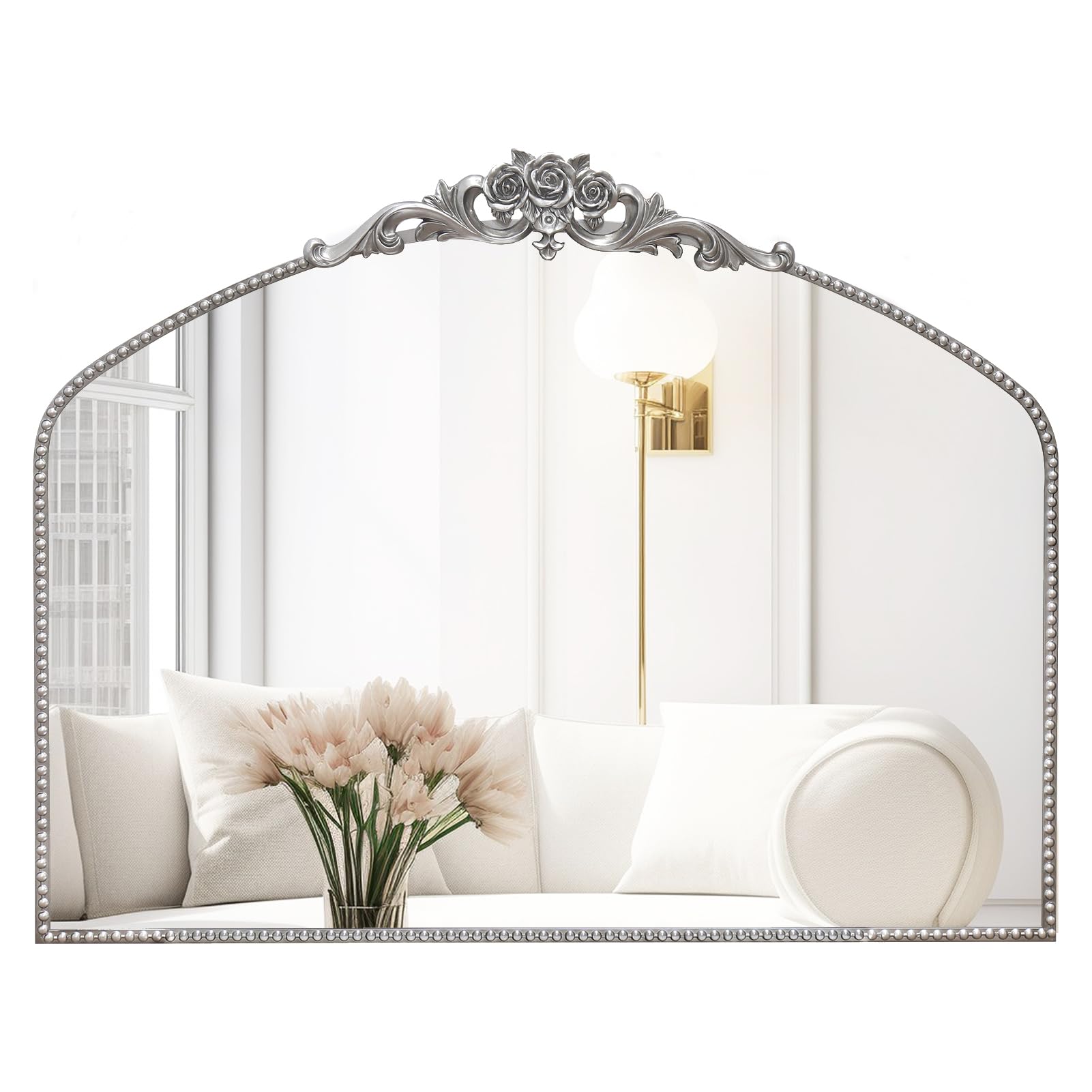 Amazon.com: AIXI HOME Silver Arched Mirror, 40