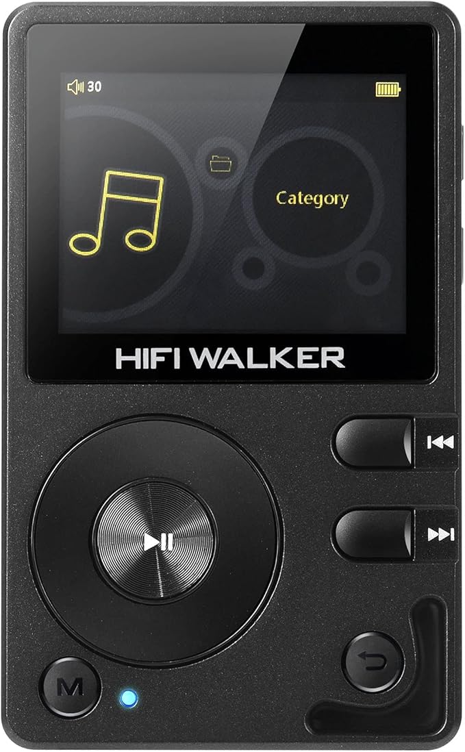HIFI WALKER H2 Hifi MP3 Player with Bluetooth, AptX Technology, DSD