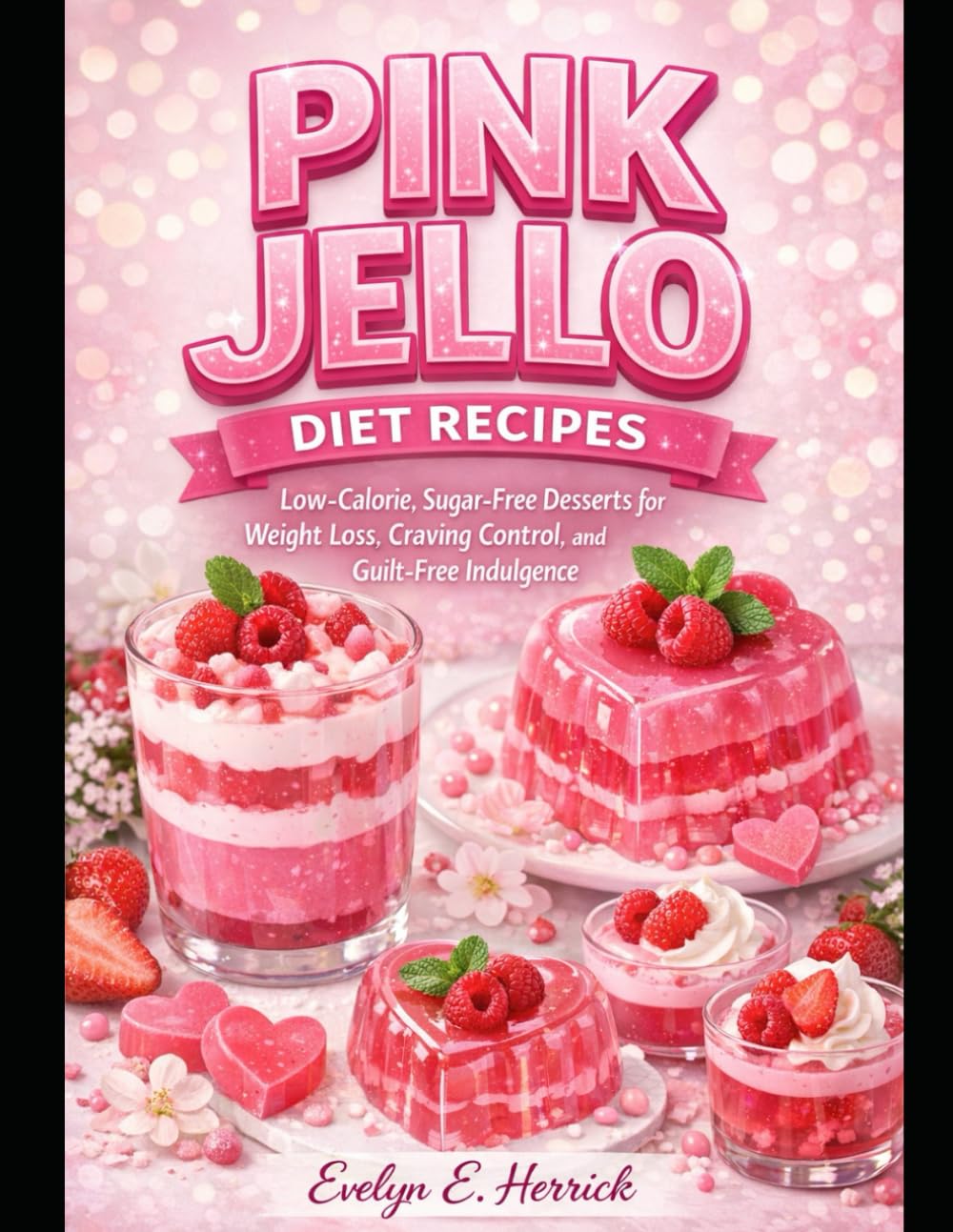 PINK JELLO DIET RECIPES: Low-Calorie, Sugar-Free Desserts for Weight Loss, Craving Control, and Guilt-Free Indulgence