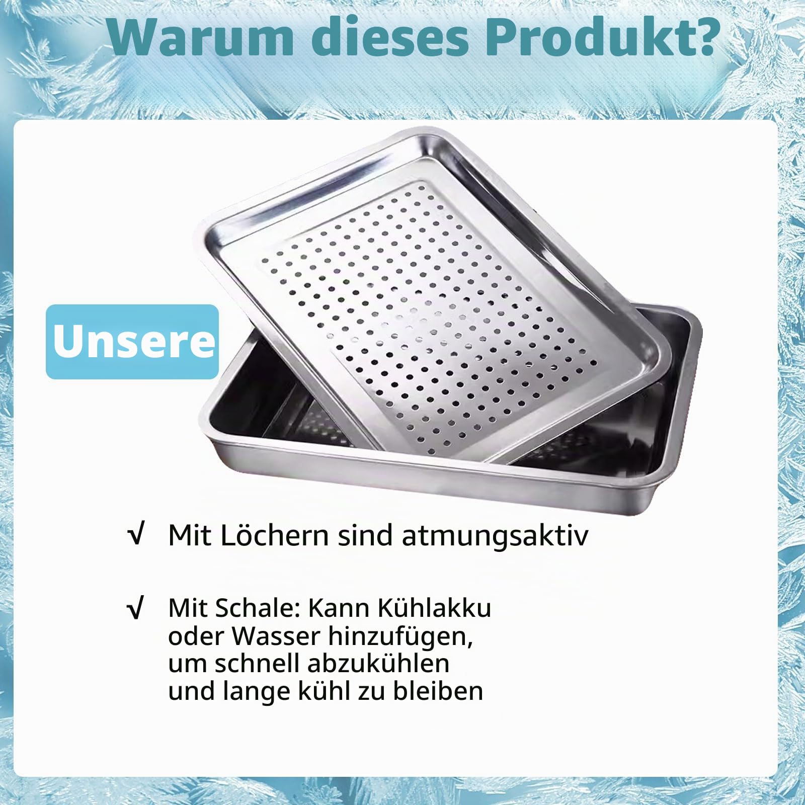 Oncpcare Kühltablett für Kaninchen, Frettchen, Kühlkissen, Haustier-Hase, Kühlpfanne, kleine Haustiermatte für Kaninchen, Meerschweinchen, Frettchen, Teller Eisbett
