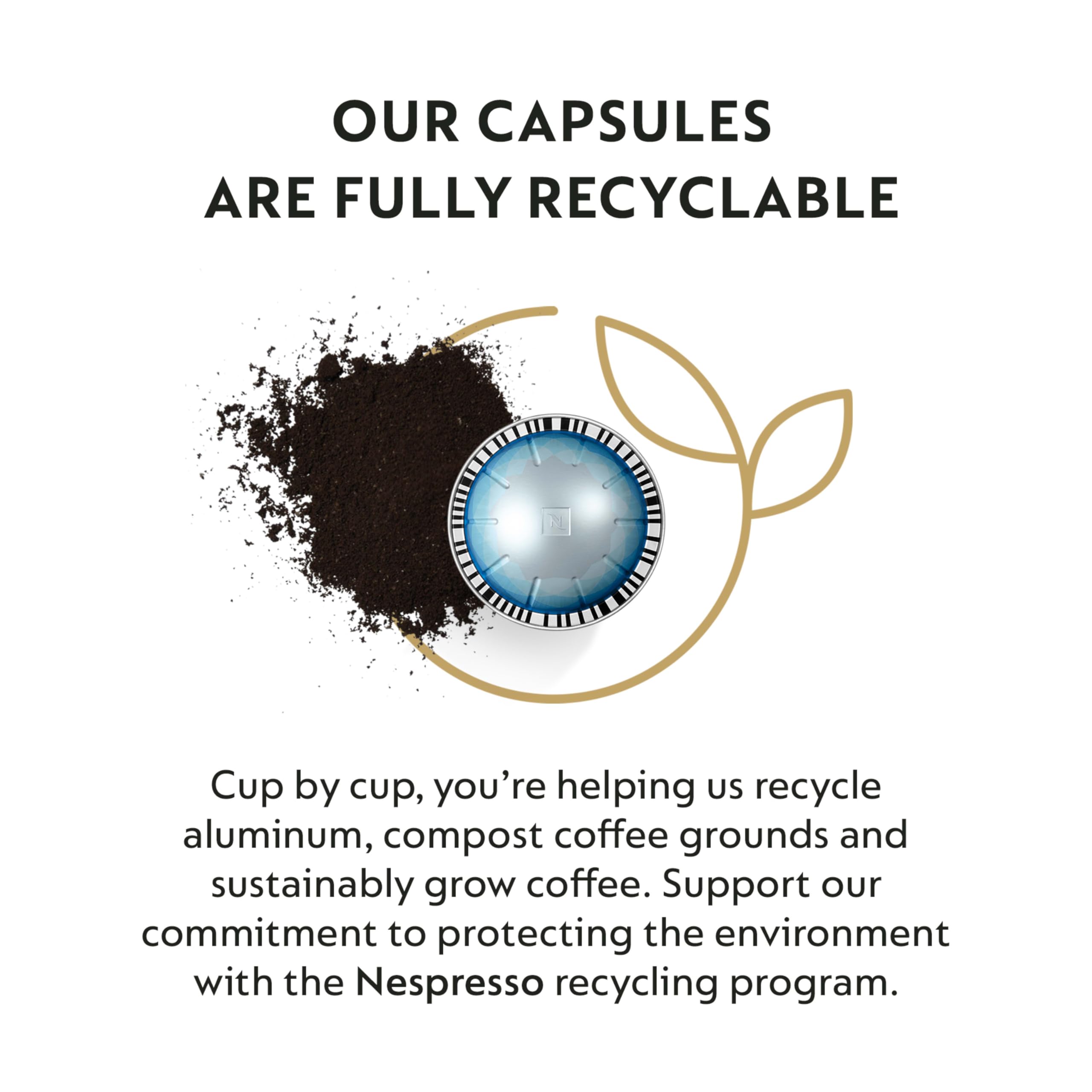 Nespresso Capsules Vertuo Ice Forte 30-Count Coffee Pods Brews 7 8 oz — view 5
