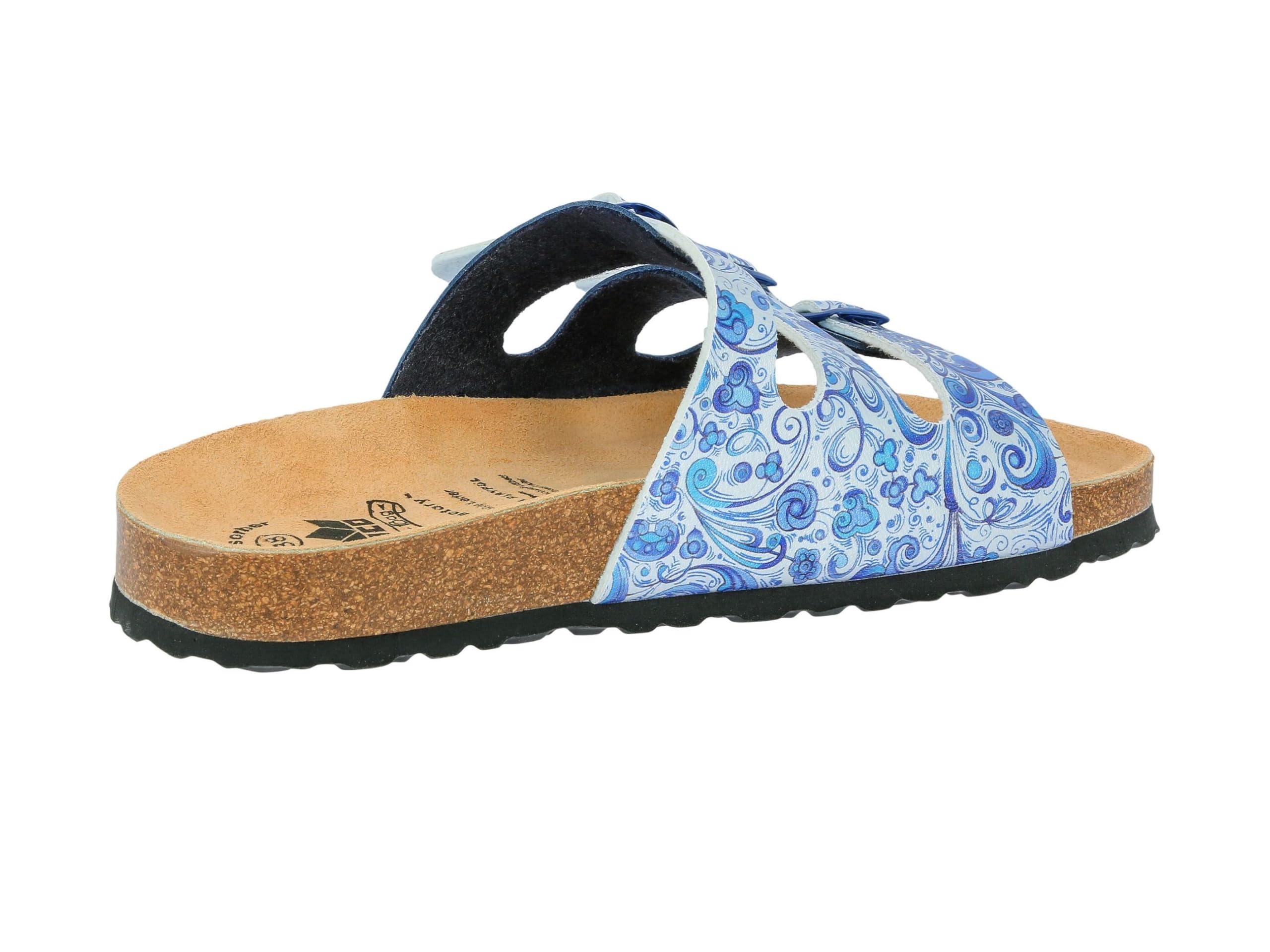 Lico Damen Bioline Flower Pantoletten